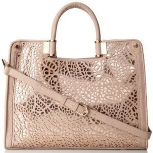 Ivanka Trump Pebble Rose Lasercut Tote Bag